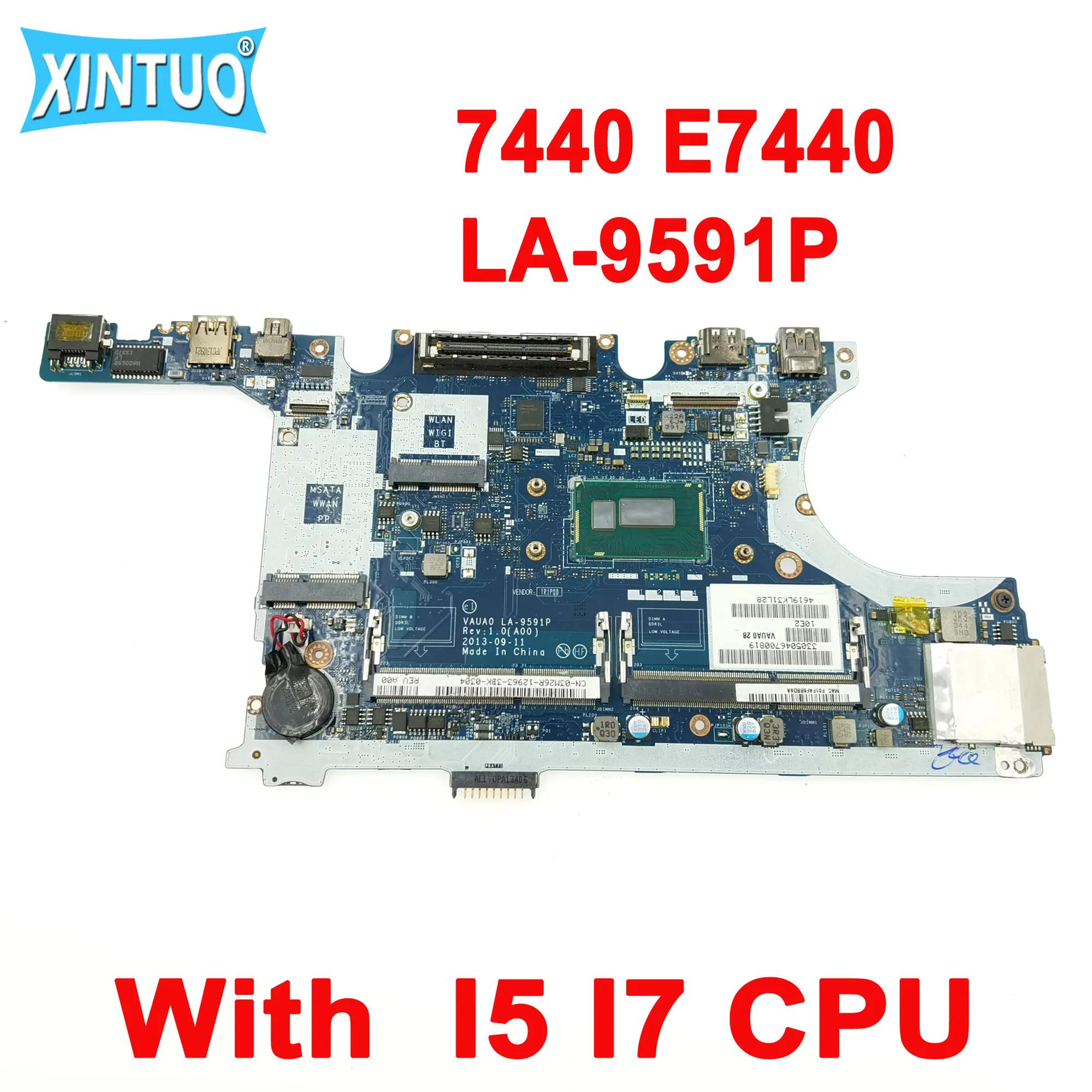 VAUA0 LA-9591P DELL Latitude 7440 E7440 Ʈ   CN-03M26R 03M26R Բ I5 I7 CPU DDR3 100% ׽Ʈ ۾